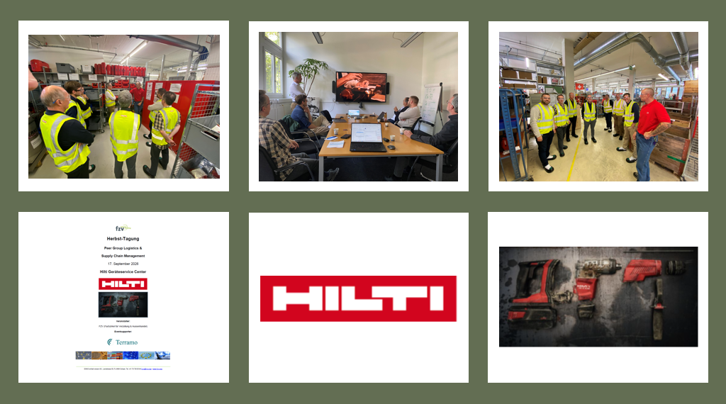 Kreislaufwirtschaft in der Praxis im Hilti Geräteservice Center in Adliswil.